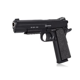 Wiatrówka pistolet RANGER 1911 GSR KWC kal. 4,5 BBs 20 strz. METAL SLIDE CO2 (AAKCMD421AZB) RANGER