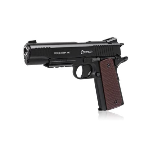Pistolet wiatrówka RANGER 1911 M45A1 CQBP k.4,5BBs 21-strz. METAL SLIDE KWC RANGER