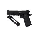 Wiatrówka pistolet RANGER 1911 GSR KWC kal. 4,5 BBs 20 strz. METAL SLIDE CO2 (AAKCMD421AZB) RANGER
