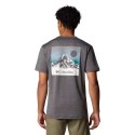 Columbia Kwick Hike Back Graphic SS Tee 2071754014 Czarne L Columbia