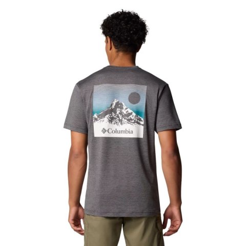 Columbia Kwick Hike Back Graphic SS Tee 2071754014 Czarne L Columbia