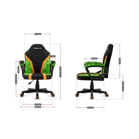 Fotel gamingowy dla dziecka HZ-Ranger 1.0 Pixel mesh Huzaro