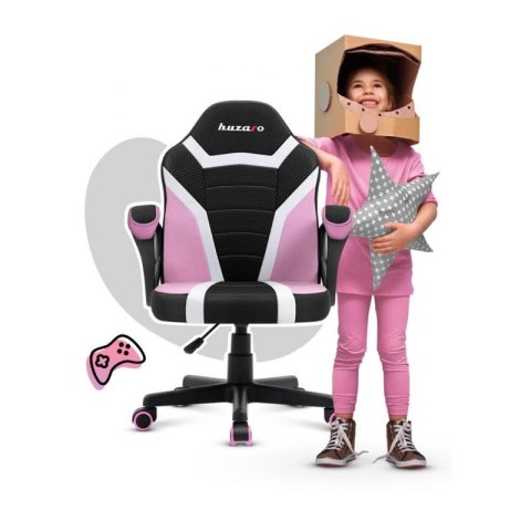 Fotel gamingowy dla dziecka HZ-Ranger 1.0 pink mesh Huzaro