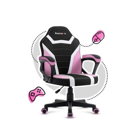 Fotel gamingowy dla dziecka HZ-Ranger 1.0 pink mesh Huzaro