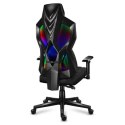 Fotel gamingowy Huzaro Combat 6.2 Black RGB Huzaro