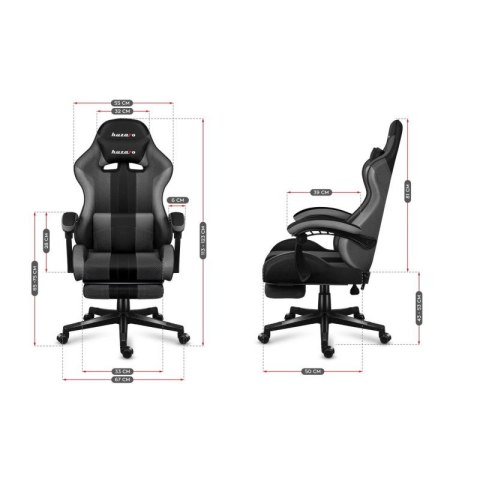 Fotel gamingowy Huzaro Force 4.7 Grey Mesh Huzaro