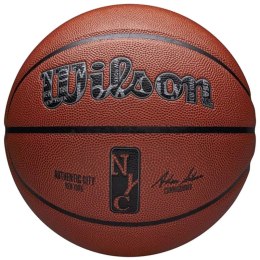 Piłka do koszykówki Wilson NBA Authentic City New York Ball WZ2016001XB Wilson