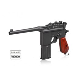 Pistolet wiatrówka RANGER M712 Broomhandle FULL AUTO BLOWBACK k.4,5BBs 19-strzał. KWC RANGER