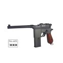 Pistolet wiatrówka RANGER M712 Broomhandle FULL AUTO BLOWBACK k.4,5BBs 19-strzał. KWC RANGER