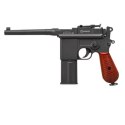 Pistolet wiatrówka RANGER M712 Broomhandle FULL AUTO BLOWBACK k.4,5BBs 19-strzał. KWC RANGER