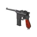 Pistolet wiatrówka RANGER M712 Broomhandle FULL AUTO BLOWBACK k.4,5BBs 19-strzał. KWC RANGER