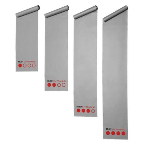 SELECT ZESTAW GUM taśm treningowych 4 szt RECOVERYBAND Select