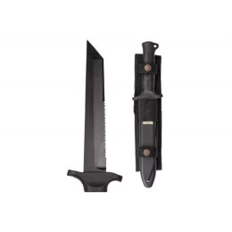 Nóż Mil-Tec German Combat Knife Black 2000 stal 440 Mil-Tec