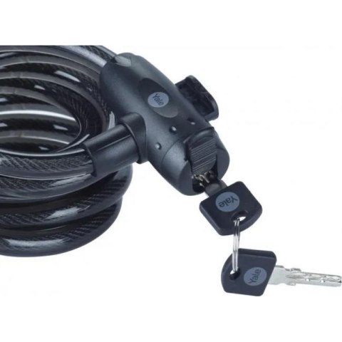 Linka rowerowa stalowa na klucz 12x2000mm Yale Essential Security Keyed Cable Lock 12mm Yale