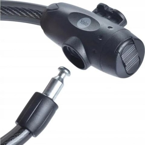 Linka rowerowa stalowa na klucz 12x2000mm Yale Essential Security Keyed Cable Lock 12mm Yale