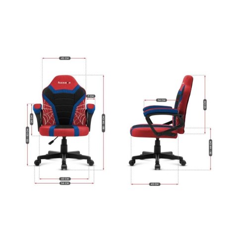 Fotel gamingowy dla dziecka Huzaro Ranger 1.0 Spider Huzaro