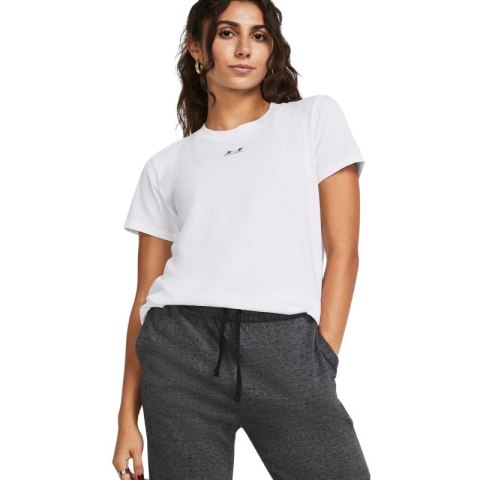 Koszulka Under Armour Rival Core SS W 1383648 100 Under Armour