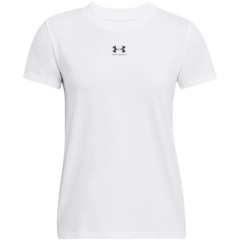 Koszulka Under Armour Rival Core SS W 1383648 100 Under Armour