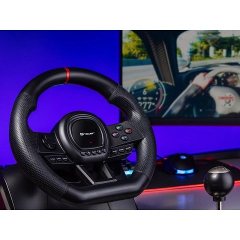 TRACER KIEROWNICA SIMRACER MANUAL GEARBOX 6 IN 1 Tracer