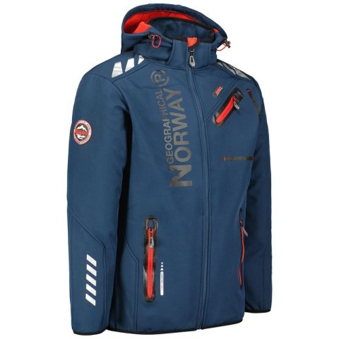 Geographical Norway Softshell ROYAUTE DB NAVY RED MEN 068 (WY2001H/GN/Navy / Red) Geographical Norway