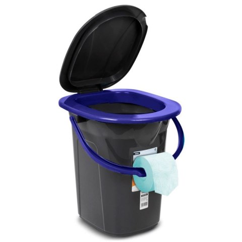GREENBLUE TOALETA TURYSTYCZNA, CZARNO-GRANATOWA GB320BB GreenBlue