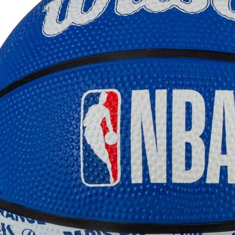 Piłka do koszykówki Wilson NBA City Paris Mini Ball WZ4033001XB Wilson