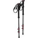 Campus Stetin Trekking Poles CU0703321218 Czarne One size Campus