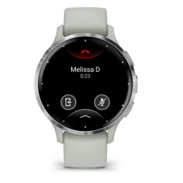 Zegarek Garmin Venu 3S 41mm Srebrny Garmin