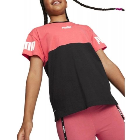 Koszulka Puma Power Colorblock Jr 670204 35 Puma