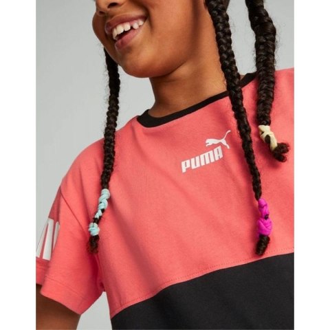 Koszulka Puma Power Colorblock Jr 670204 35 Puma