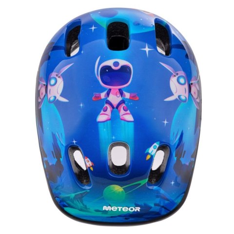 Kask rowerowy Meteor KS06 Alien Jr 17439 r. S 48-52 cm Meteor