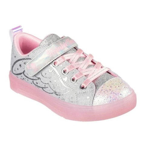 Buty Skechers S Lights Twinkle Sparks Heather Magic Jr 314703L-GYPK Skechers