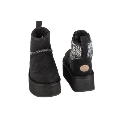 Buty EMU Australia Stinger Knit Flatform W W13143-BLAK EMU Australia