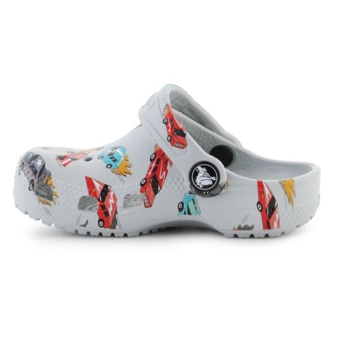 Klapki Crocs Classic Race Cars Graphic Jr 210992-1NN Crocs