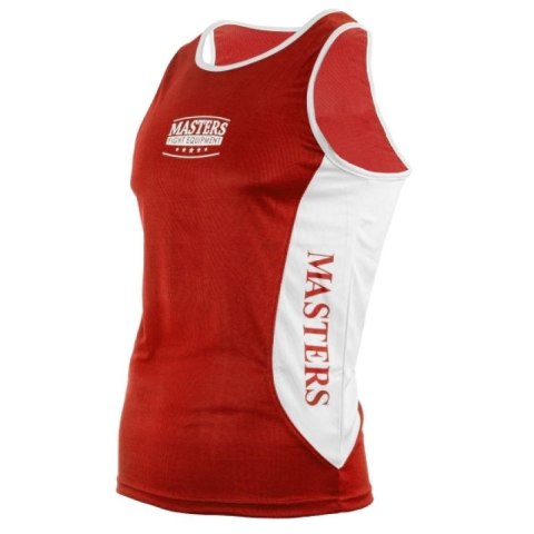 Koszulka bokserska MASTERS KBOX-MFE czerwona XS Masters