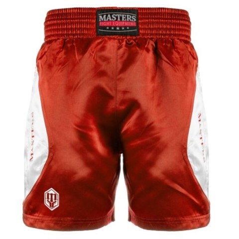 Spodenki bokserskie MASTERS SBOX-MFE czerwone XS Masters