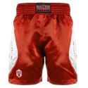 Spodenki bokserskie MASTERS SBOX-MFE czerwone XS Masters