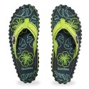 Japonki Gumbies Islander Flip-Flops Lime Hibiscus GU-FFISL148 Gumbies
