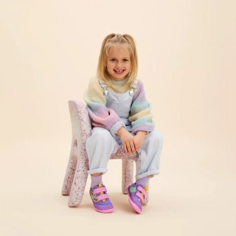 Buty Affenzahn Halbschuh Baumwolle Lucky Creative Toucan Jr 00391-40120 Affenzahn