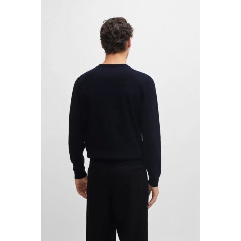 Sweter z dekoltem w serek BOSS Pacello-L BLU (50506042-404) Boss