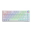 SAVIO KLAWIATURA MECHANICZNA BEZPRZEWODOWA PHENIX WHITE GATERON RED PRO ABS Savio
