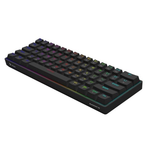 SAVIO KLAWIATURA MECHANICZNA BLACKOUT X2 OUTEMU RED HOT SWAP Savio