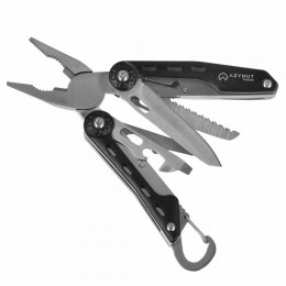 Multitool AZYMUT Turon - 10 narzędzi + karabińczyk +kabura do pasa (H-P224108) Azymut