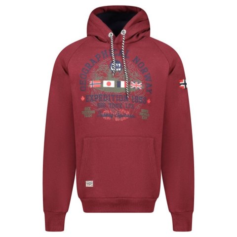 Bluza Geographical Norway DB 100 M WZ3006H/GN-Burgundy Geographical Norway