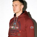 Bluza Geographical Norway DB 100 M WZ3006H/GN-Burgundy Geographical Norway