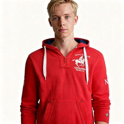 Bluza Geographical Norway Folton EO 100 M WW4783H/GNO-Red Geographical Norway