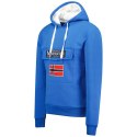 Bluza Geographical Norway Gadrien DB 054 M WW6115H/GN-Royal Blue / White Geographical Norway