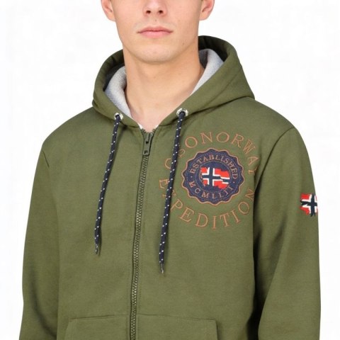 Bluza Geographical Norway Geganto DB 100 M WZ3028H/GN-Kaki Geographical Norway