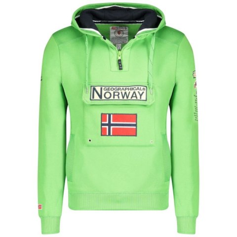 Bluza Geographical Norway Gymclass 054 Pop M WW4181H/GN-Flashy green Geographical Norway