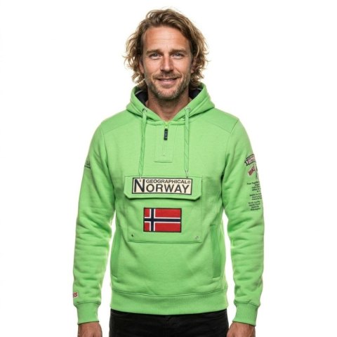 Bluza Geographical Norway Gymclass 054 Pop M WW4181H/GN-Flashy green Geographical Norway